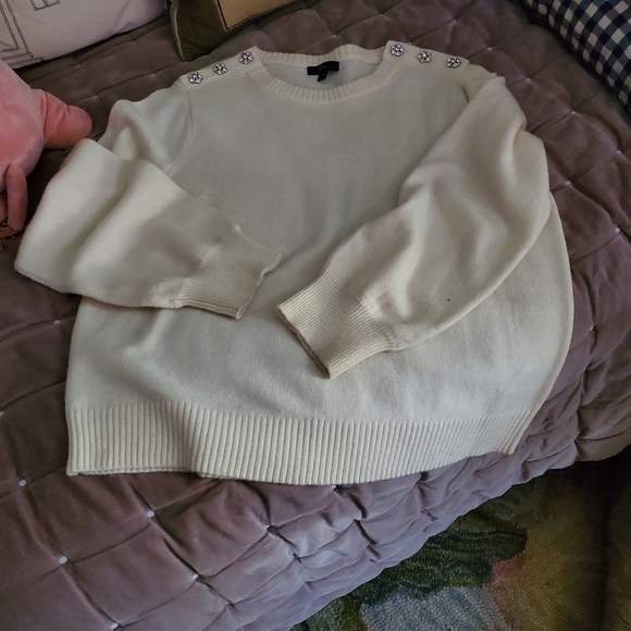 J CREW WOMEN'S WOOL BLEND SWEATER BEAUTIFUL SIZE XXL - Picture 3 of 7